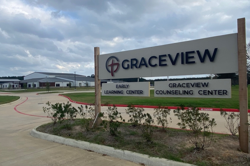 Graceview Baptist Church campus in Tomball, Texas